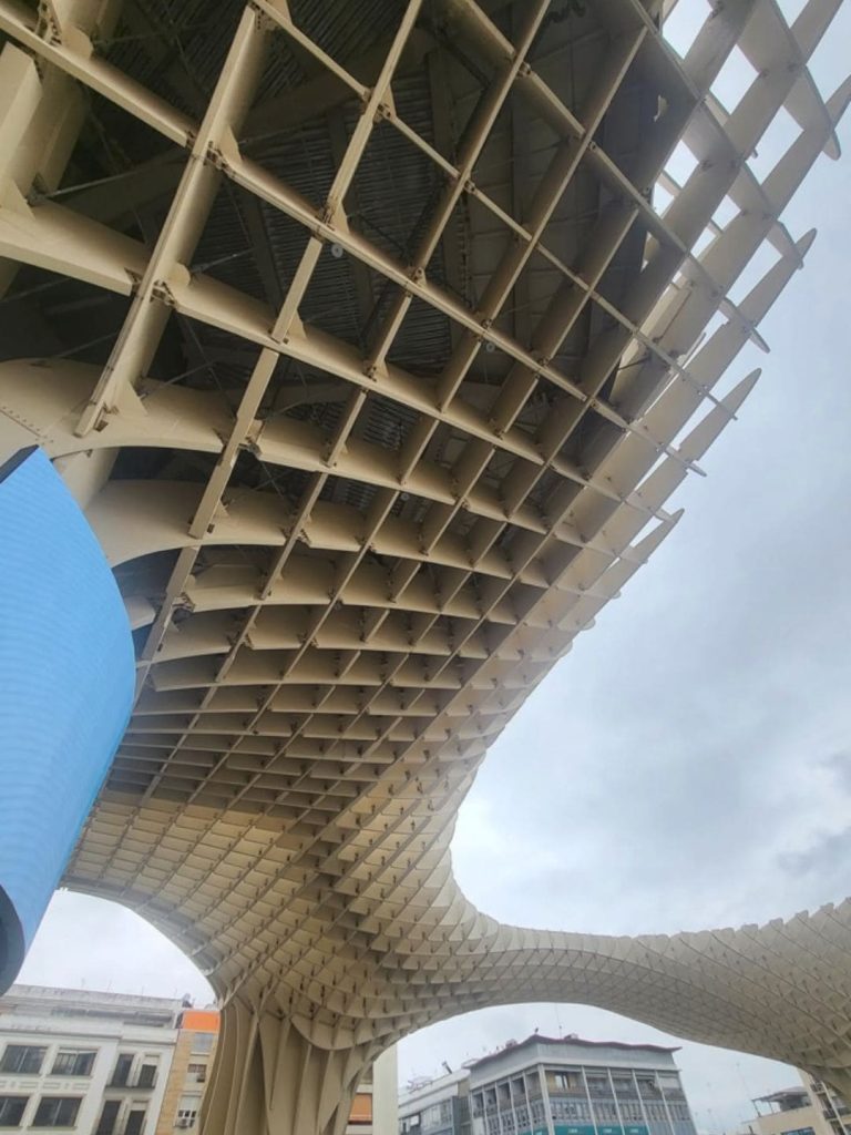 Setas de Sevilla, visto da giù